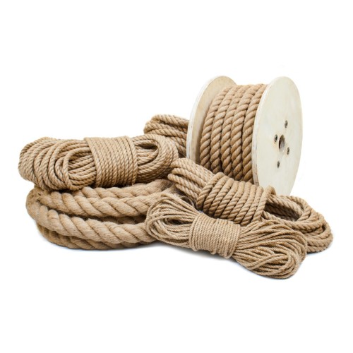 Corde jute avec - corde, poulie