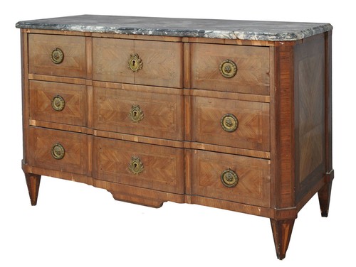 Commode marquetée époque