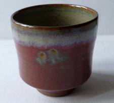 Peter Sparrey Studio Pottery Yunomi Impressed Potters Sealing Device