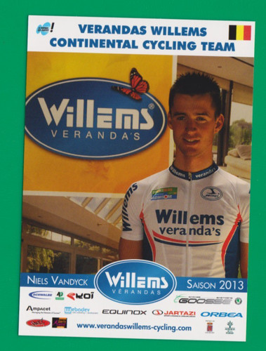 Cyclisme carte cycliste niels - cycliste,