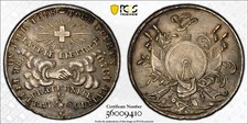 1840 Switzerland Jeton Solothum R-434d Silvered-Cu PCGS AU58