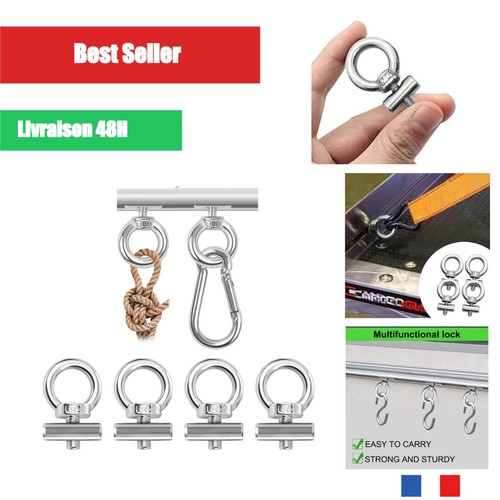 Crochets store acier