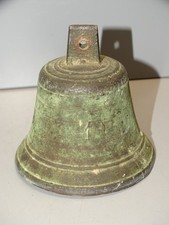 -JOLIE ANCIENNE CLOCHE BRONZE