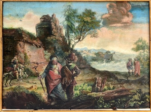 Rare belle peinture flamande - belle,
