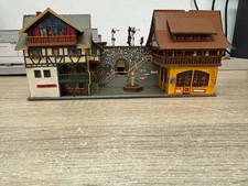 Faller H0 1713 Bâtiment Combi Kit "Malerwinkel" Bloc De Maisons En Bois