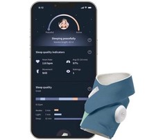 Owlet BM06N67MCJ Dream Sock Baby Monitor - Bedtime Blue