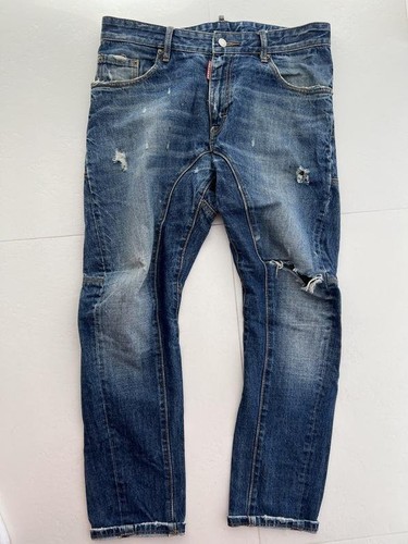 Men dsquared jeans navy - men's,