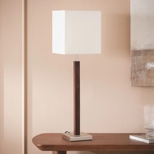 Lampe à Poser Bois et Métal