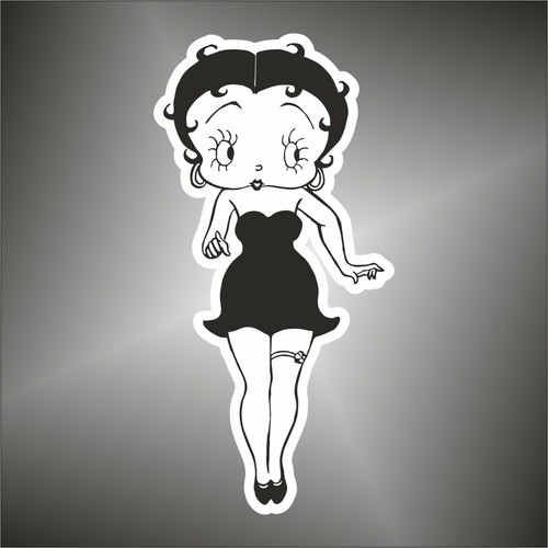 Autocollant betty boop sticker - betty,