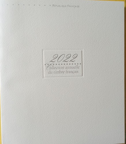Livre collection timbres 2022 - collection,