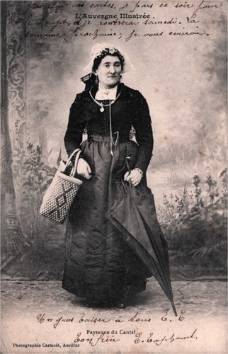 Cpa aurillac paysanne - paysanne, du