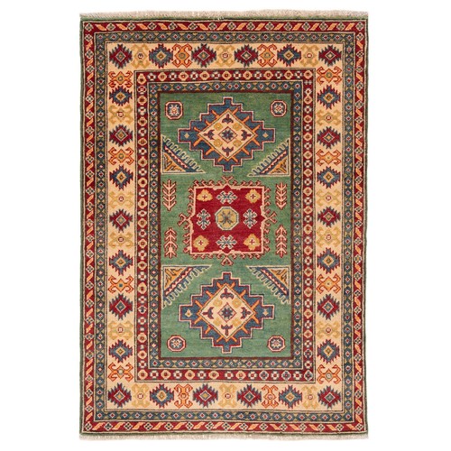 Kazak tapis oriental fait - oriental, main