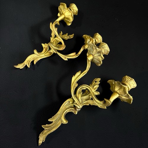 Paire appliques rococo - paire, d’appliques
