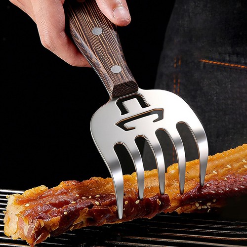 Griffe viande acier - à,