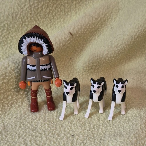 Playmobil figurine esquimau - playmobil,