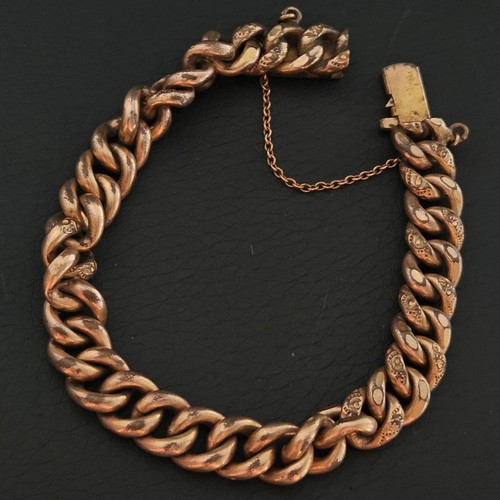 Bracelet gourmette maille