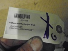 Optique avant principal droit