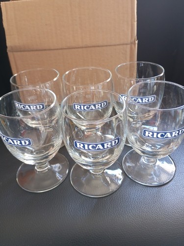 Lot verres ricard vintage - 6,