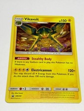 Pokemon Card Vikavolt Holo Black Star PROMO SM208