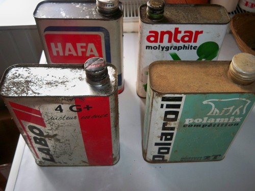 Bidons huile anciens - 4,
