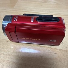 JVC GZ-800 Red Digital Camcorder Tested Working