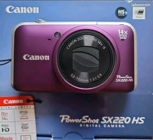 Canon powershot sx220 1 - powershot, hs