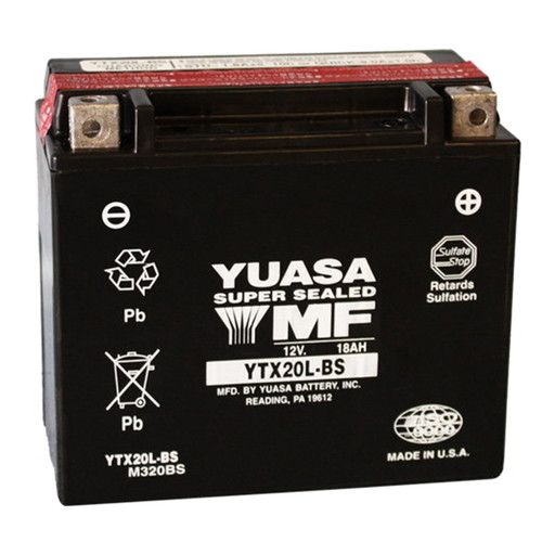 Batterie yuasa ytx20l v - ytx20l-bs,