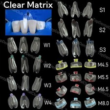 Clear Matrix Dental Anterior Posterior Transparent BT Matrices Fit BioClear
