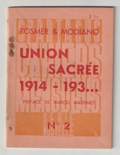 Spartacus N°2  Union Sacrée