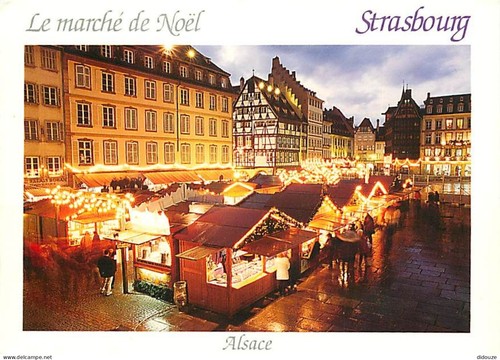 Carte postale marchés - carte,