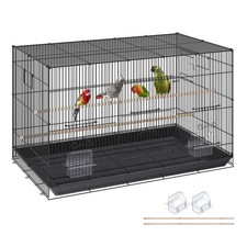 VEVOR Cage à Oiseaux en Métal Cage pour Petits Perruches Calopsittes Perroquets
