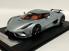 1/18 FrontiArt Avant Koenigsegg Regera in Light Blue Leather Base 500 pieces
