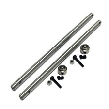 2Pcs STASRC 111mm Steel Main Shafts for Align Trex 450 DFC 450L Helicopter