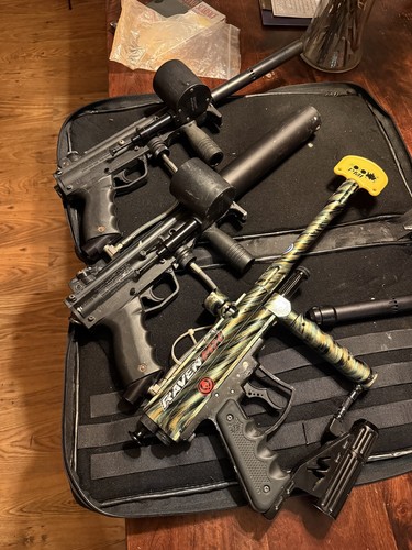 Tippmann paintball gun lot - a5,
