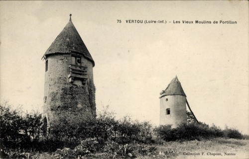Postcard vertou loire - vertou,