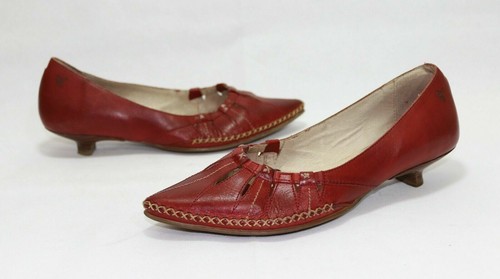 Pikolinos escarpins cuir rouge - escarpins,