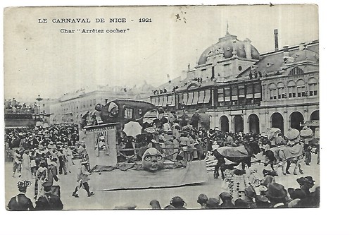 Carnaval nice 1921 char - 06,