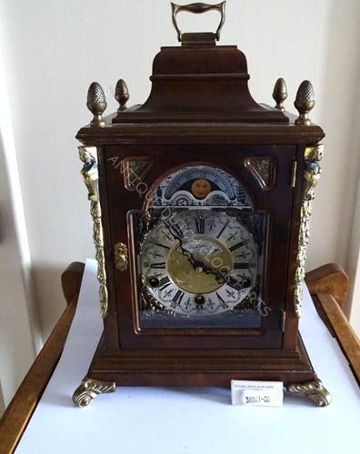 Large walnut westminster chime - large,