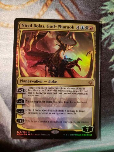 Mtg foil mythic nicol bolas - foil,