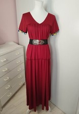 Robe Longue  Bordeaux A