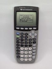 Texas Instruments TI-84 Plus Silver Edition Graphing Calculator Working **READ**