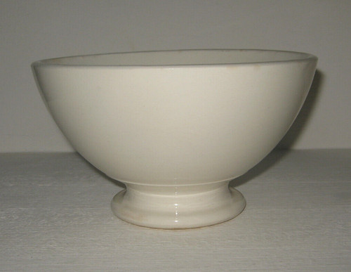 Gros bol blanc - bol, ancien
