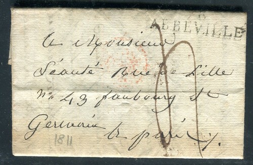 Marque postale abbeville - marque, de