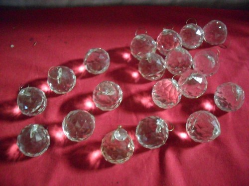 Pampille boule verre - pampille,