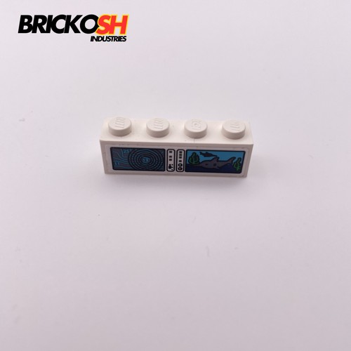 Lego part 3010pb278 brick - lego, x