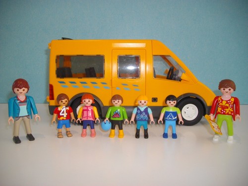 Playmobil mini bus - -,