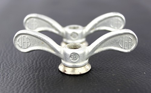 Paire écrous papillon jef - d'écrous,