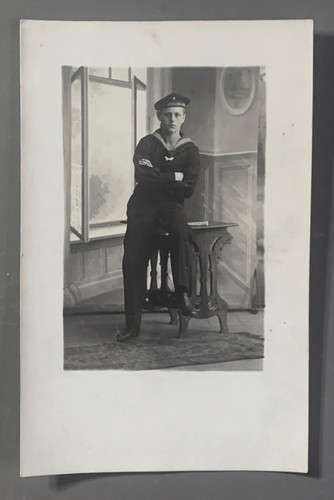 Carte photo ancienne marin - carte,