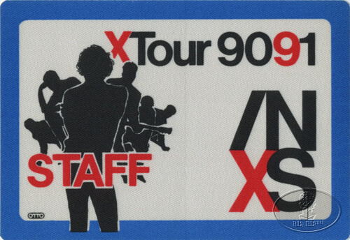 Inxs 1990 pass backstage - pass,