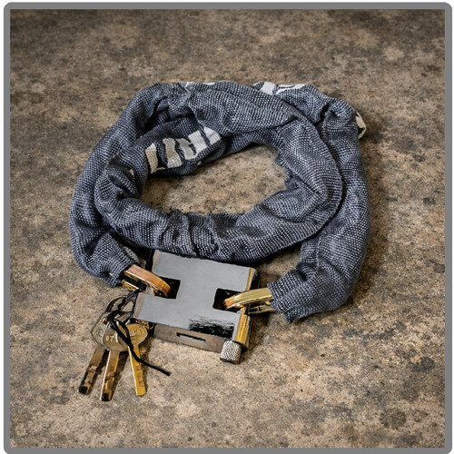 Chaîne cadenas acier - de,